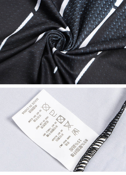 Spider Man Compression 'Symbiote' Long Sleeve Full Hood Rashguard