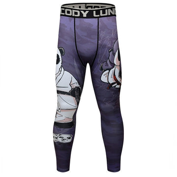Panda Compression Seoi Otoshi Leggings Spats