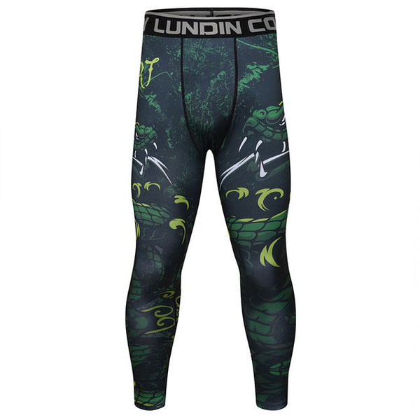 Snake 'Jungle Viper' Compression Leggings Spats