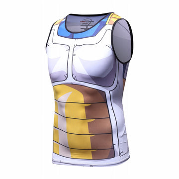 Dragon Ball Z Vegeta Elite Compression Tank Top