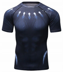 Black Panther Compression 'Infinity War' Elite Short Sleeve Rashguard