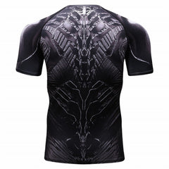 Black Panther Compression 'T'Chaka' Elite Short Sleeve Rashguard