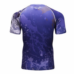 Skull Compression 'Shaman' Elite Short Sleeve Rashguard