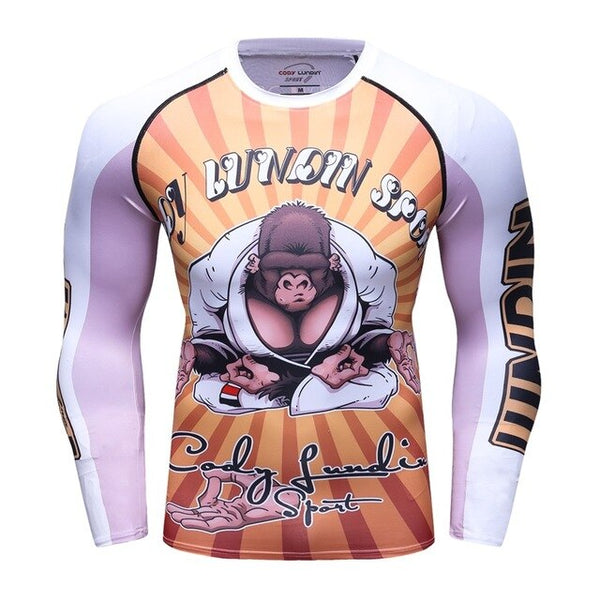 Gorilla Compression 'Zen' Elite Long Sleeve Rashguard