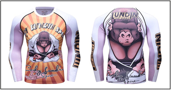 Gorilla Compression 'Zen' Elite Long Sleeve Rashguard
