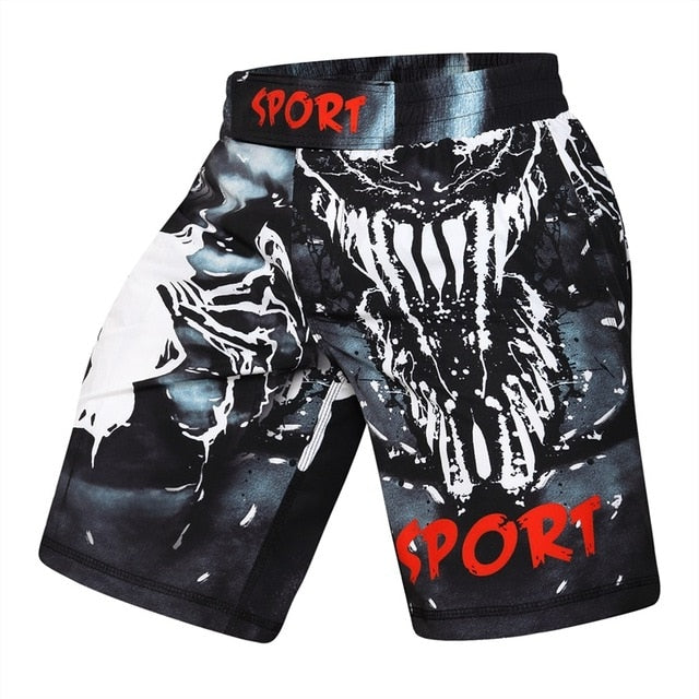 Venum Compression 'Sheer Carnage' Elite Short Sleeve Rashguard Shorts Set