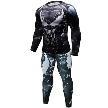 Venum Compression Sheer Carnage Long Sleeve Rashguard Set
