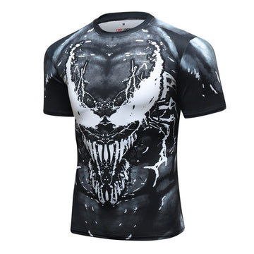 Sheer Carnage Venum Compression Elite Short Sleeve Rashguard