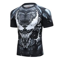 Venum Compression 'Sheer Carnage' Elite Short Sleeve Rashguard Set