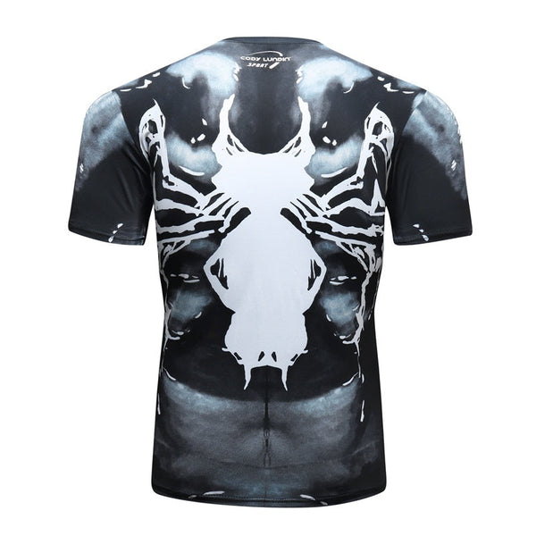 Venum Compression 'Sheer Carnage' Elite Short Sleeve Rashguard