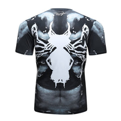 Venum Compression 'Sheer Carnage' Elite Short Sleeve Rashguard Set