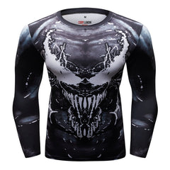 Venum Compression 'Sheer Carnage' Elite Full Rashguard Set