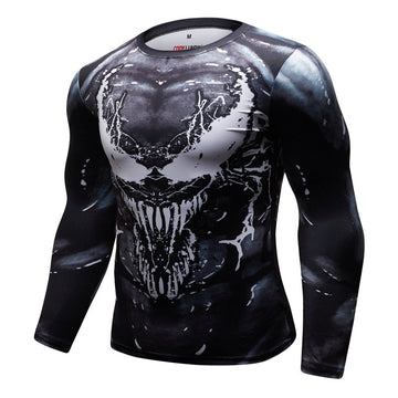 Sheer Carnage Venum Compression Elite Long Sleeve Rashguard
