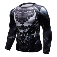 Venum Compression 'Sheer Carnage' Elite Long Sleeve Rashguard