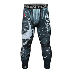 Venum Compression 'Sheer Carnage' Elite Long Sleeve Rashguard Shorts Set