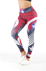 Women's Captain America 'Shield' Leggings