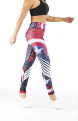 Women's Captain America 'Shield' Leggings