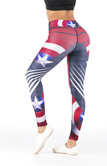 Women's Captain America 'Shield' Leggings