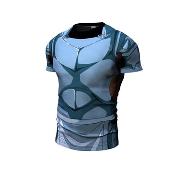Alphonse Fullmetal Alchemist Compression Short Sleeve Rashguard
