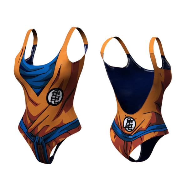 Women's Dragon Ball Z 'Goku' One Piece Swimsuit