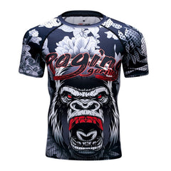 Raging Gorilla Compression Elite Short Sleeve Rashguard