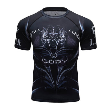Samurai Rashguard Compression Oath Elite Short Sleeve Samurai Rashguard Compression Oath Elite Short Sleeve