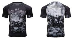 Sugar Skull Compression Elite Long Sleeve Rashguard