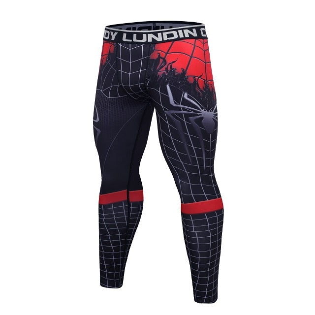 Spider Man 'Venom Symbiote' Elite Compression Leggings Spats