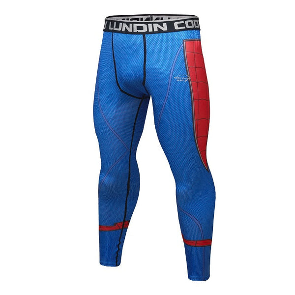 Men's Spider Man 'Classic' Elite Compression Leggings Spats