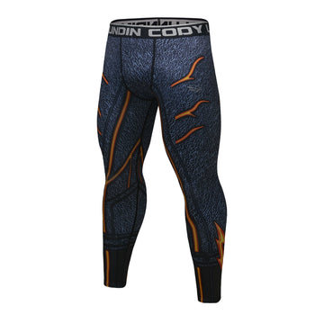 Men's The Flash Dark Elite Compression Leggings Spats Men's The Flash Dark Elite Compression Leggings Spats