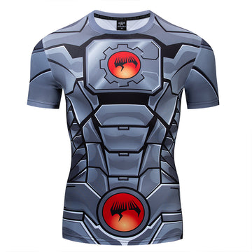 Short Sleeve Rashguard Cyborg Compression
