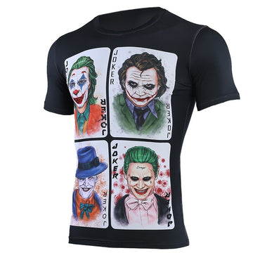 Joker Compression The Wildcard Short Sleeve Rashguard