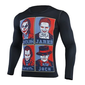 The Joker Compression Hope Long Sleeve Rashguard The Joker Compression Hope Long Sleeve Rashguard