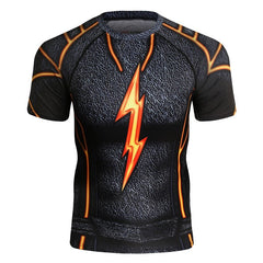 The Flash Compression 'Dark' Elite Short Sleeve Rashguard