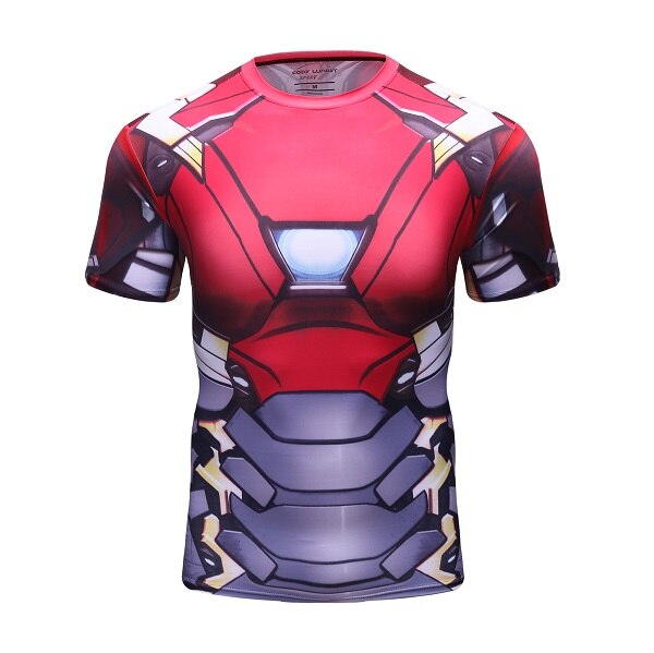 Iron ManCompression 'Mark XVII' Elite Short Sleeve Rashguard