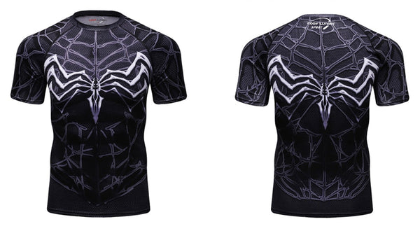Venum Compression 'Of Symbiotes and Men' Elite Short Sleeve Rashguard
