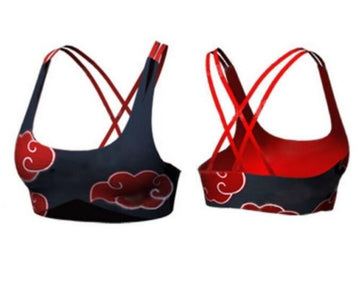 Naruto 'Akatsuki' Women's Sports Bra