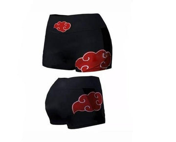 Naruto 'Akatsuki' Women's Yoga Shorts