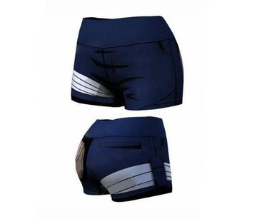 Kakashi Naruto Women's Yoga Shorts Kakashi Naruto Women's Yoga Shorts Kakashi Naruto Women's Yoga Shorts