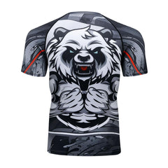 Panda Compression 'Flex On Em' Elite Short Sleeve Rashguard