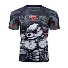 Panda Compression 'Flex On Em' Elite Short Sleeve Rashguard