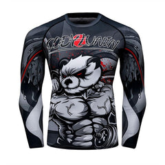 Panda Compression 'Flex On Em' Elite Long Sleeve Rashguard