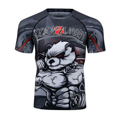 Panda Compression 'Flex On Em' Elite Short Sleeve Rashguard