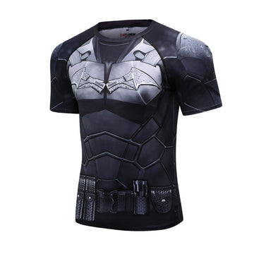 Batman The Compression Elite Short Sleeve Rashguard