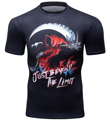 Grim Reaper Warrior Compression Elite Short Sleeve Rashguard
