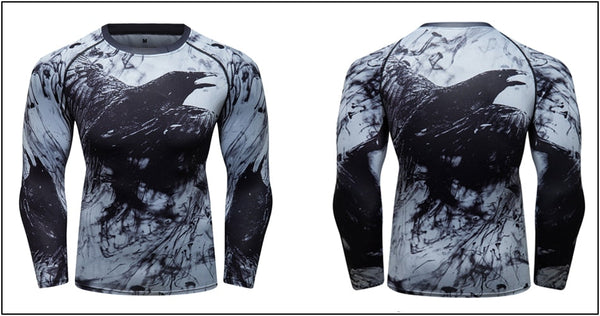 Raven Compression 'The Raven | Set of 2' Elite Rashguard