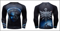 Wolf Compression 'Of Wolf and Man | Set of 2' Elite Rashguard
