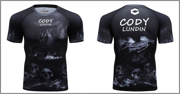 Warrior Compression 'Kong | Skull Island' Elite Short Sleeve Rashguard