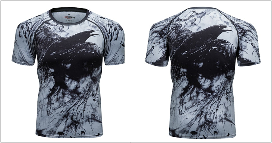 Raven Compression 'The Raven | Set of 2' Elite Rashguard