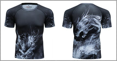 Dragon Compression 'Smoke | Set of 2' Elite Rashguard